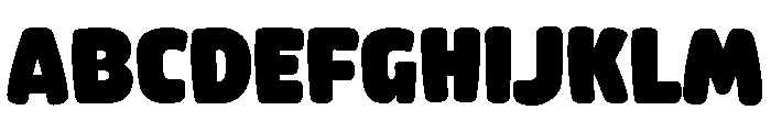 Ding Smash Regular Font UPPERCASE