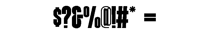 Dingen Font OTHER CHARS