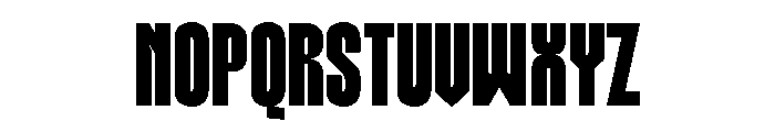 Dingen Font UPPERCASE