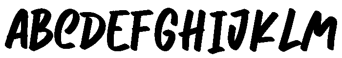 Dinimo Font UPPERCASE