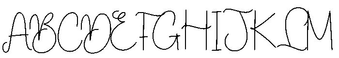 Dinner Candylight Font UPPERCASE