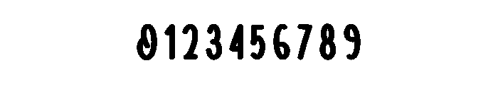 Dino Shark Font OTHER CHARS