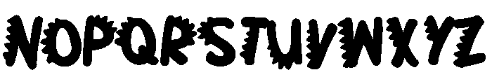 Dino Writer Baby CF Font UPPERCASE