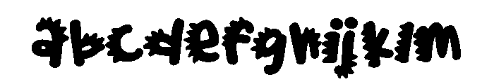 Dino Writer Baby CF FONT