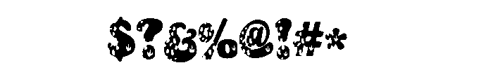 Dinosaur Design Font OTHER CHARS