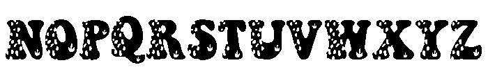 Dinosaur Design Font LOWERCASE