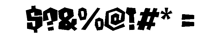 Dinosic Regular Font OTHER CHARS