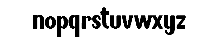 Dinotoys Font LOWERCASE