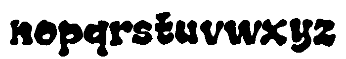 Diobel Font LOWERCASE
