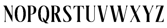 Dionara Regular Font UPPERCASE
