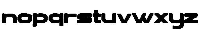 Dirtoea Smooth Font LOWERCASE