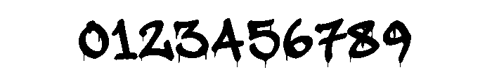 Dirty B*****d Font OTHER CHARS