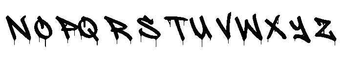 Dirty B*****d Font UPPERCASE