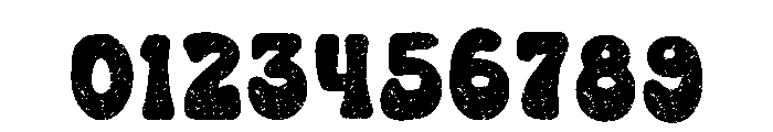 Dirty Groovy Regular Font OTHER CHARS