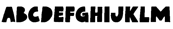 Dirty Latte Font UPPERCASE