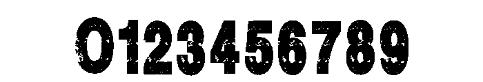 Dirty Rought Regular Font OTHER CHARS