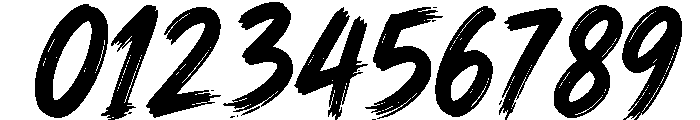 Dirty Stroke Regular Font OTHER CHARS