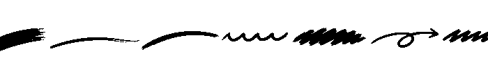 Dirty Stroke Swash Font UPPERCASE