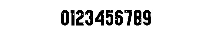 Dirty Strong Regular Font OTHER CHARS