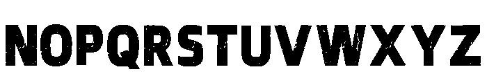 Dirty Vintage Regular Font UPPERCASE