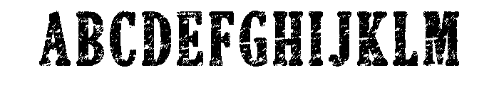 Dirty Western Regular FONT