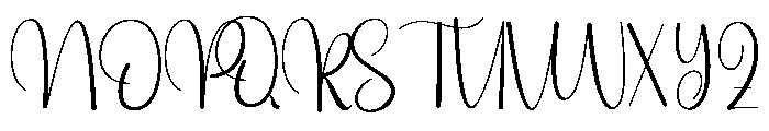 Dirtyline Font UPPERCASE