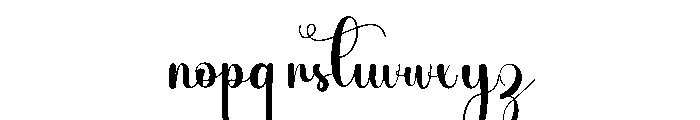 Dirtyline Font LOWERCASE