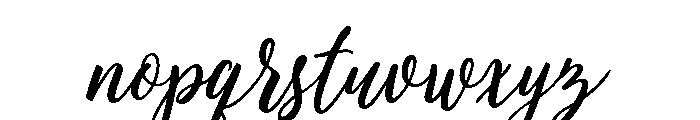 Disandra Font LOWERCASE