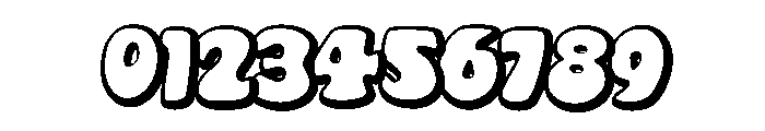 Disco Bubble Regular Font OTHER CHARS