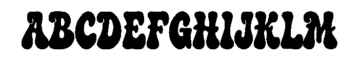 Disco Butter Font UPPERCASE