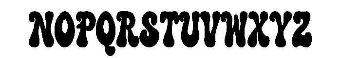 Disco Butter Font UPPERCASE