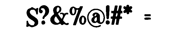 Disco_Inferno Font OTHER CHARS