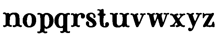 Disco_Inferno Font LOWERCASE