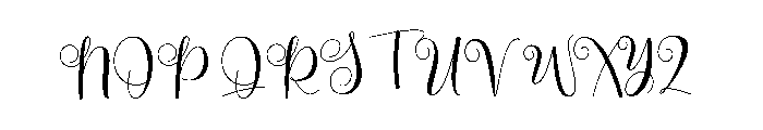 Discords Font UPPERCASE