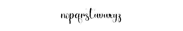 Discords Font LOWERCASE