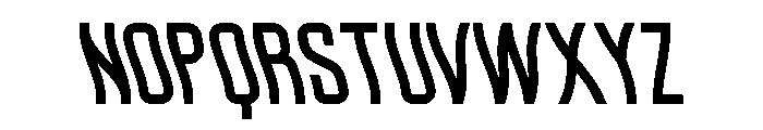 Dishead Font UPPERCASE