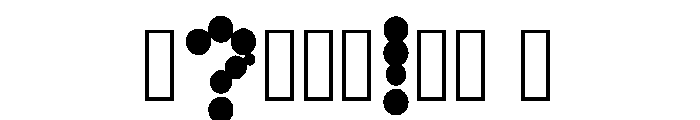 Disk Regular Font OTHER CHARS
