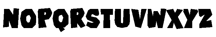 Disney Comic Font UPPERCASE