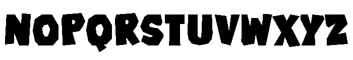 Disney Comic Font LOWERCASE