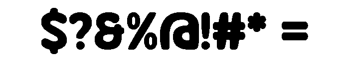 Disney Flash Font OTHER CHARS