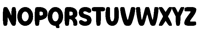 Disney Flash Font UPPERCASE