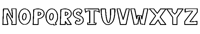 Disney Jungle Font LOWERCASE