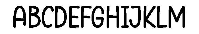 Disney Static Regular Font UPPERCASE
