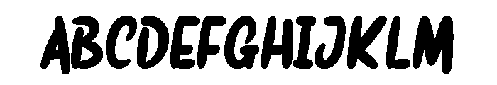 Dispay Micko Font UPPERCASE