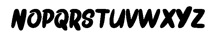 Dispay Micko Font LOWERCASE
