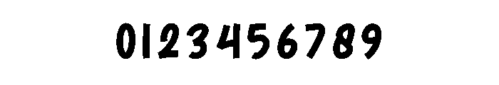 Display Alphabet Font OTHER CHARS