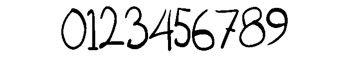 Display Handwriting Regular Font OTHER CHARS