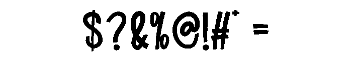 Display Howdy Font OTHER CHARS