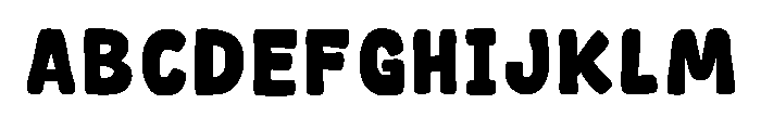 Display Kids Regular Font UPPERCASE