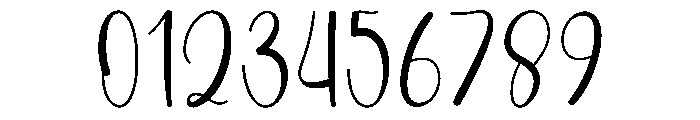 Display Minimalist Font OTHER CHARS